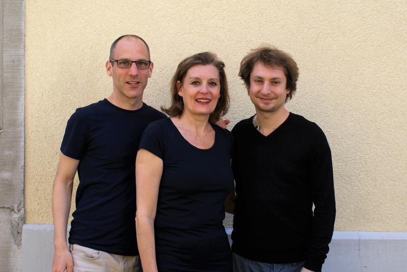 Kaspar Stünzi (Flöte), Claudia Dieterle (Sopran), Balzer Collenberg (Harfe)