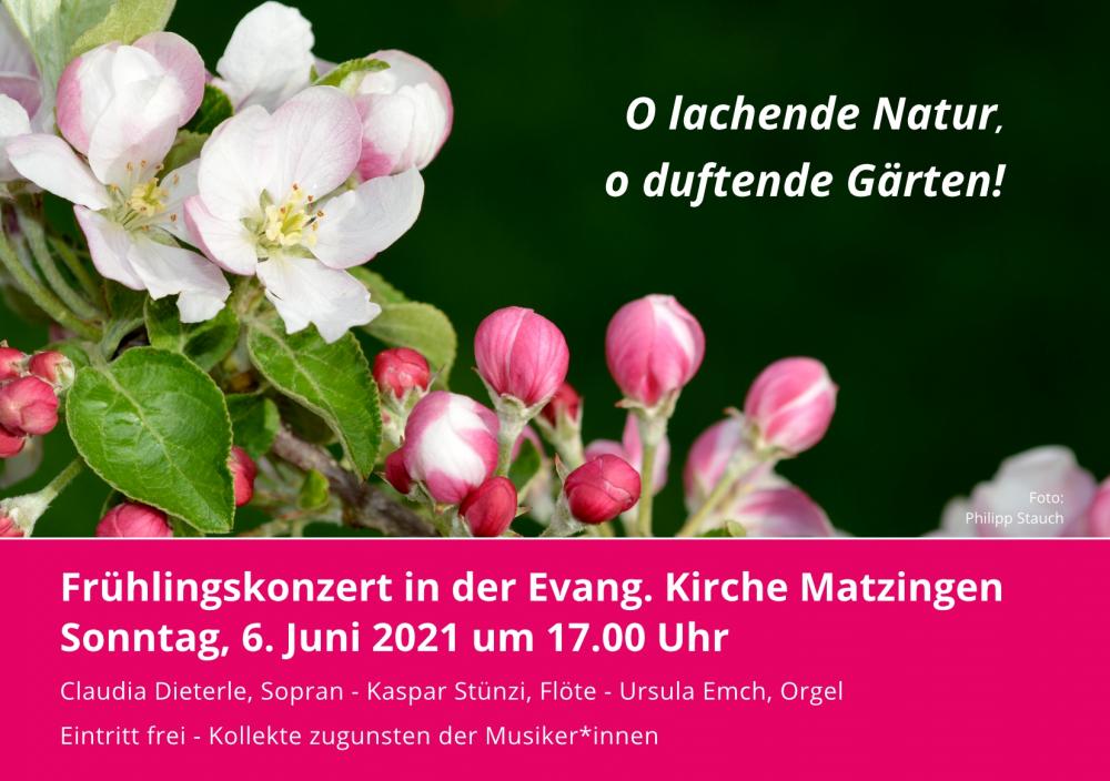 O lachende Natur, o duftende Gärten